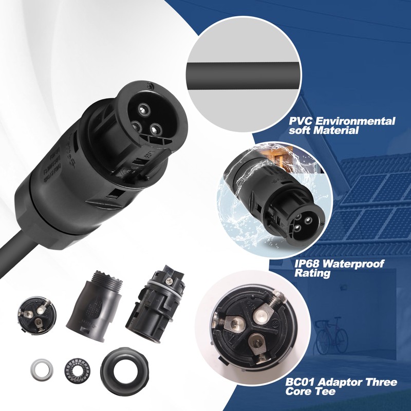 Betteri BC01 microinverter AC serial connector BC01 Socket Input (BC01C-T)