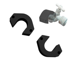 splash n color Frost Free Sillcock Spacer Outdoor Water Faucet Compatible - Hose Bib Mounting, Spigot Extender Repair Kit, Freeze Proof Accessory