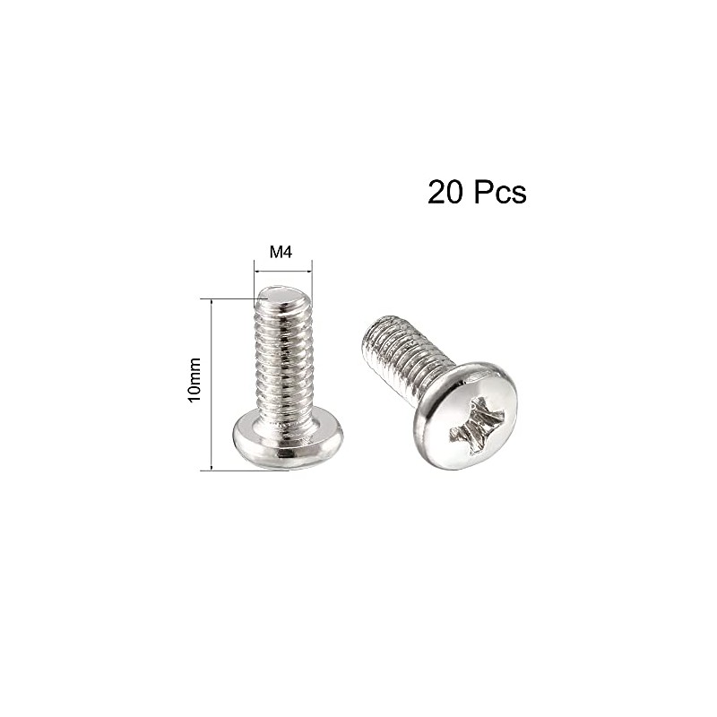 20 Pieces Computer TV LCD Monitor Stand Bracket Mounting Screw