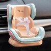 Doll car seat Compatible with 17cm Labu with Air Vent