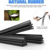 4PCS Car Windshield Wiper Blades Strips, Trimable Premium Boneless Wiper
