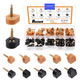 30 Pairs High Heel Replacement Tips U Shaped Heel Repair Caps, Shoes Heel Replacement Tips Pin High Heel Repair Tool for Repairing High Heel Shoes