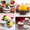 EBLLPA 1A#1E#1C#356#9FT# Large Icing Piping Tips Set 5PCS Cupcake Decorating