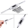 Tap Set, Hand Thread Tap, Adjustable Reamer Tap Set with