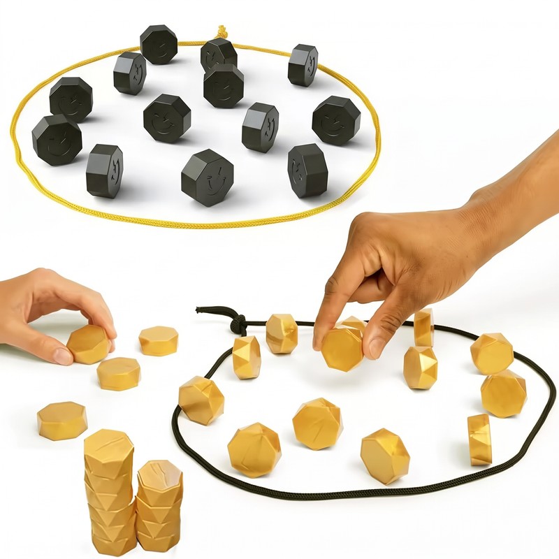 Magnetic Stones Strategy Game for Family Game Night – Interactive