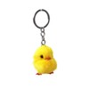 Kerdejar Key Fob 5 Pieces Fur Yellow Duck Plush Plush