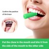 Aligner Chew for Tray Seaters,Dental Teeth Chew（3Pcs Mint）