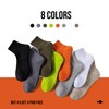 Sockscarving Feel The Comfort Pure Cotton 8-pairs Ankle Athletic Running