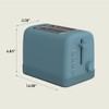 bella 2 Slice Toaster, 6 Setting Shade Control w Reheat,