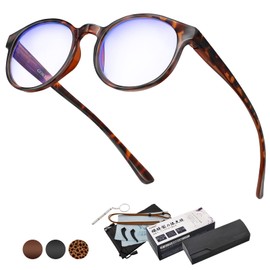 GOKEI メガネ型ルーぺ 拡大鏡 ルーペ 【1.8倍 ブルーライトカット】 ルーペメガネ 拡大 眼鏡 メ軽量 ガネ 眼鏡型ルーペ 拡大ルーペ ルーペ型眼鏡 メガネ型ルーぺ 細かい作業 大きく見える 読書用 デミ（べっ甲色）