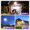 4 Pack 100W LED Flood Light Outdoor with Plug, IP66