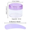 Set of 4 Small Jars 20 ml with Lid, Plastic