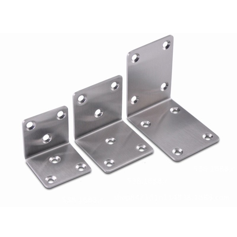 Hyever Stainless Steel Angle Bracket L Shape 90 Degree Corner