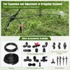 Push-to-Connect Drip Irrigation System Adjustable Irrigation System for Garden Raised