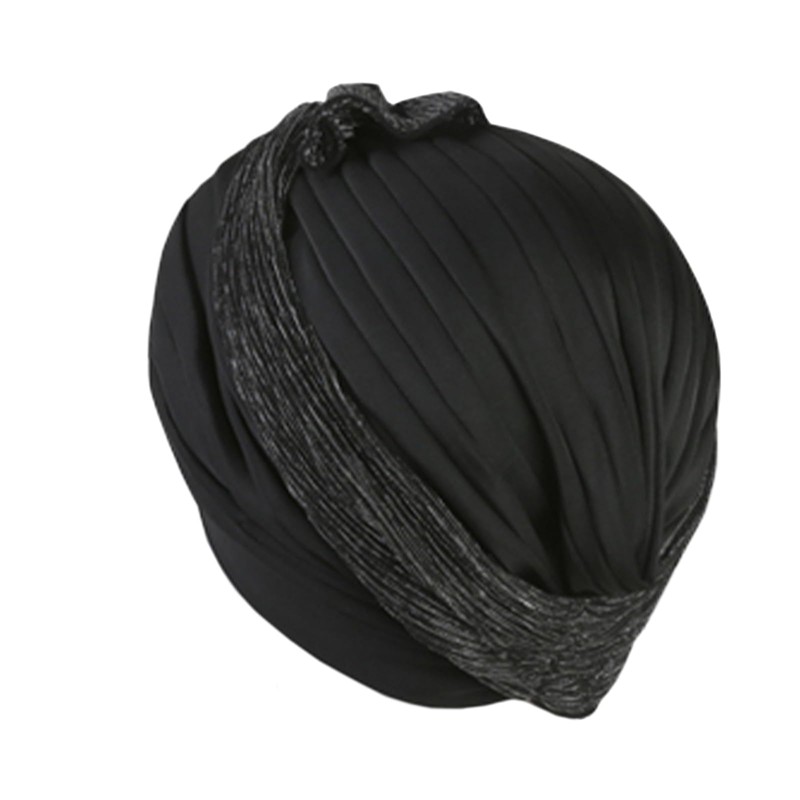 Women's Swim Cap Breathable Nylon Bowknot Bath Turban Swimming Hat