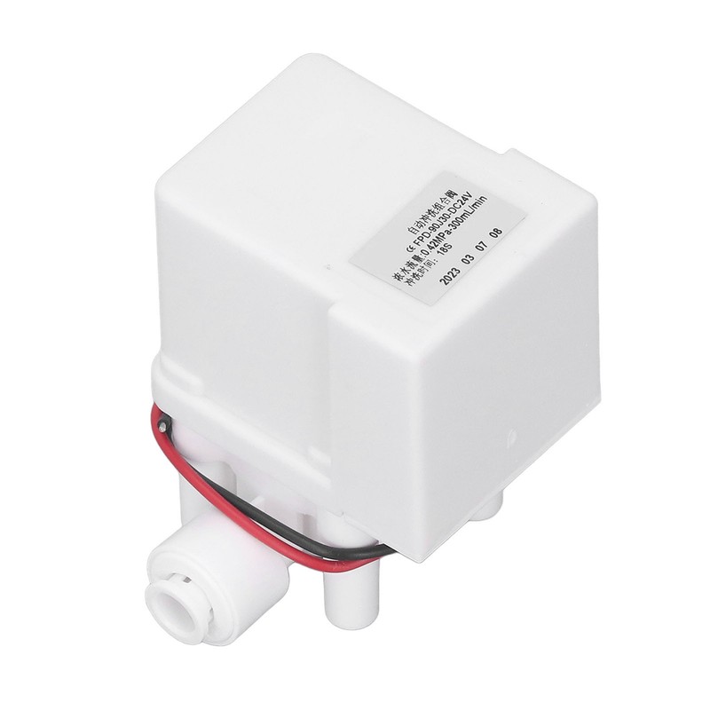 1/4 Inch PE Pipe Electric Solenoid Valve DC 24V Diaphragm