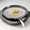 Tramontina Utsava 12-Inch Tri-Ply Clad Stainless Steel Ceramic-Coated Dosa Tawa,