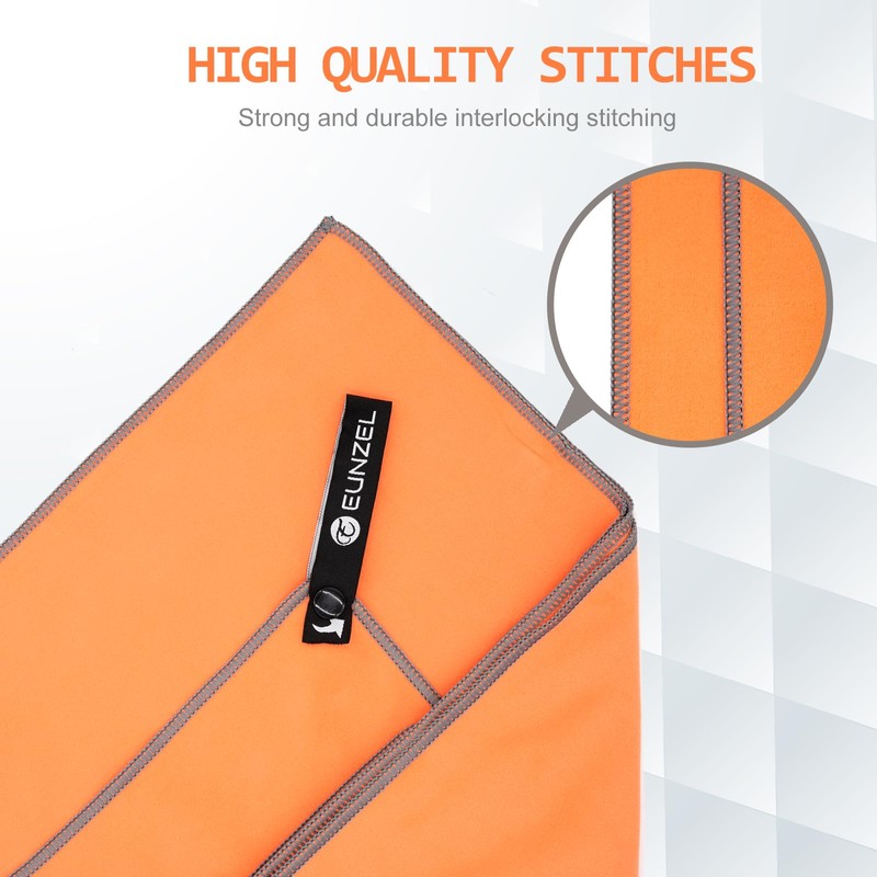 Eunzel Quick Dry Camping Towel, Microfiber Travel Towel 3 Size