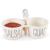 Mud Pie Salsa & Guacamole Double Dip Set