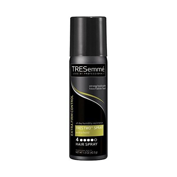 TRESemmé TRES Two Aerosol Hair Spray Extra Hold 1.5 oz(Pack of 2)