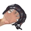 YTBYT Black 4X4 Inch U Part Swiss Lace Wig Cap