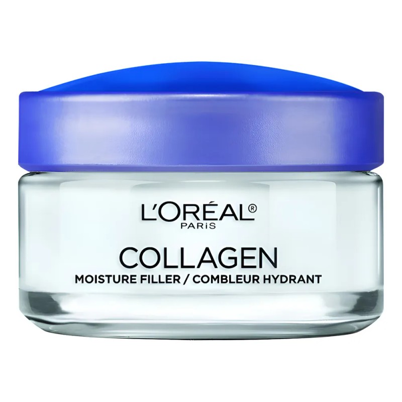Crema humectante de día y noche L'Oreal Paris con colágeno