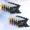 Smart Gadget 10 Pack Compatible Ink Cartridge LC 75XL LC75XL