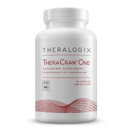 Theralogix - TheraCran® One Vegan Cranberry Capsules for Urinary Tract Infection - All-Natural UTI Prevention Supporting Urinary Tract Health - 90 Capsules