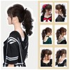 12 Inch Short Layered Wavy Pony Tail Hair Extensions Tie