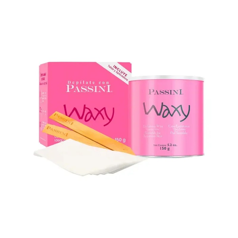 Passini Waxy Cera Para Piel Sensible 150g + Loción Post