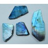Myhealingworld Natural Multi Fire Rough Labradorite Stones for Jewelry Making