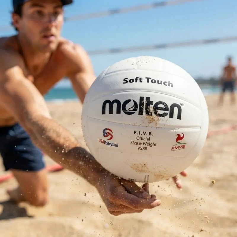 Balón Voleibol Molten V58r Hule Natural