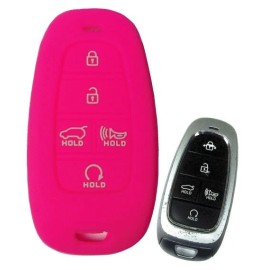 Hyundai Key Fob Keyless Rubber Remote Cover Fits Hyundai Santa Fe Sonata 2022 2023 2024