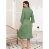 Lovasy Waffle Dressing Gowns for Women UK Lightweight Spa &