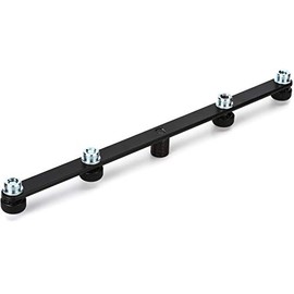 K&M Stands 236 Black Microphone Bar with Adjustable Quad Mount