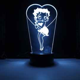 Miss Boop LED Lamp Color Changing USB Night Light and Decoration