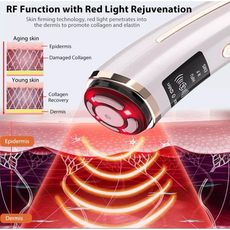 Mini Hifu Radiofrecuencia Facial Corporal Flacidez+ Regalo