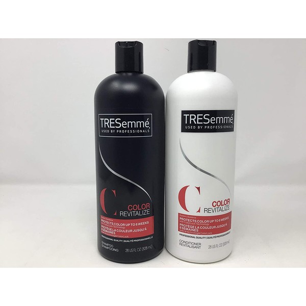 TRESemme Shampoo and Conditioner Set, Color Revitalize, 28 Oz Each