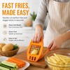 French Fries Potato Cutter for Home Kitchen – Multifunction Metal