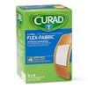 Curad Flex-Fabric Adhesive Bandages with Stretch to Conform to Wounds,