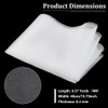 BENECREAT 40x400cm Fine Filter Mesh Nylon Fabric, 30 Mesh White