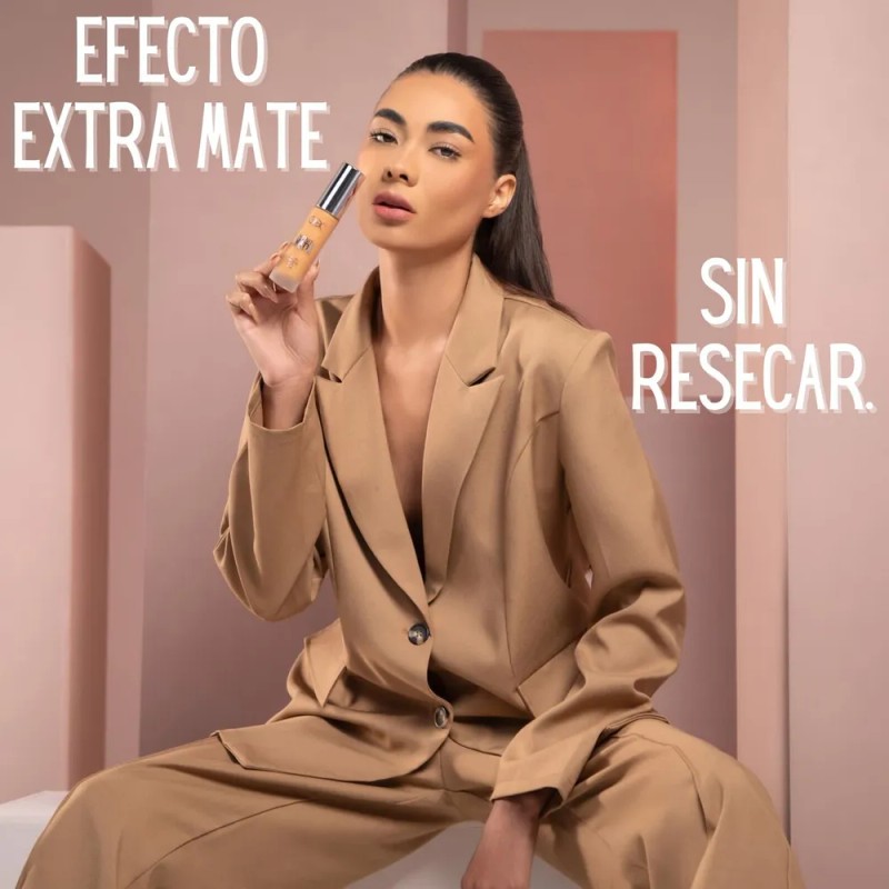 Goc Maquillaje Líquido Infinity Liquid Foundation Super Mate Tono Tono