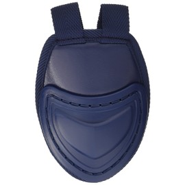 Zett BLM3A Baseball Hard Soft Softball Throat Guard, Navy
