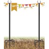 Derkniel 10 FT Outdoor String Light Pole Stand for Garden