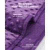 Kivik Minky Dot Weighted Blanket for Adults, 12 lbs Breathable