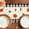 Artscope Pumpkin Bow Buffalo Plaid Fall Table Runner,Thanksgiving Holiday Kitchen