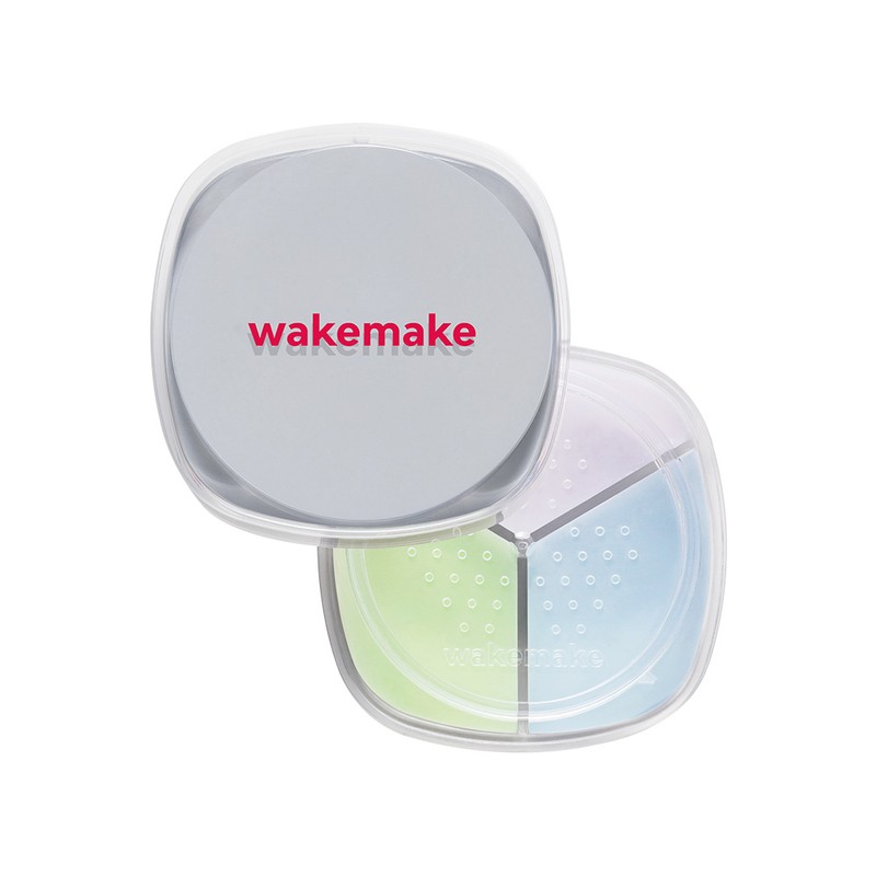 WAKEMAKE Stay Fixer Multi Color Powder Set (+brush) - [SINGLE]