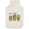 'Plants in Pots' Hot Water Bottle Cover (HW00041688)