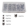 Detachable Sinker Drop, 100 Pieces Fishing Weight Assortment Set with