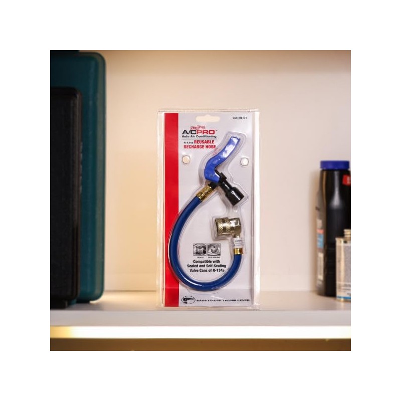 InterDynamics Certified AC Pro Car Air Conditioner R134A Refrigerant, AC